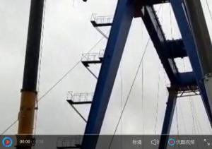 MEC造船門機安裝現(xiàn)場